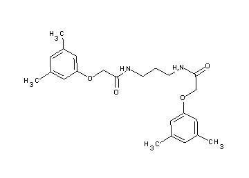 N,N'-1,3-propanediylbis[2-(3,5-dimethylphenoxy)acetamide]