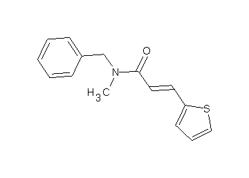 N-benzyl-N-methyl-3-(2-thienyl)acrylamide