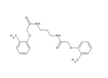 N,N'-1,3-propanediylbis[2-(2-methylphenoxy)acetamide]