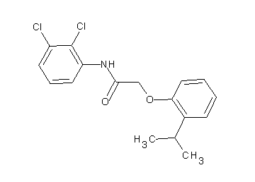 N-(2,3-dichlorophenyl)-2-(2-isopropylphenoxy)acetamide