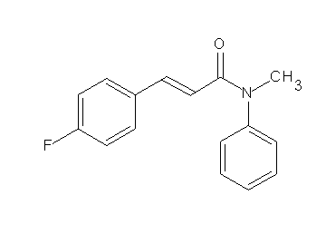 3-(4-fluorophenyl)-N-methyl-N-phenylacrylamide