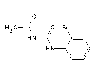 N-{[(2-bromophenyl)amino]carbonothioyl}acetamide