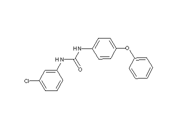 N-(3-chlorophenyl)-N'-(4-phenoxyphenyl)urea
