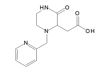 [3-oxo-1-(2-pyridinylmethyl)-2-piperazinyl]acetic acid - Click Image to Close