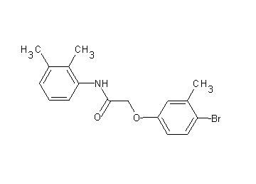 2-(4-bromo-3-methylphenoxy)-N-(2,3-dimethylphenyl)acetamide
