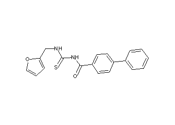 N-{[(2-furylmethyl)amino]carbonothioyl}-4-biphenylcarboxamide