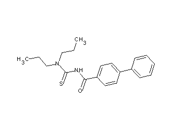 N-[(dipropylamino)carbonothioyl]-4-biphenylcarboxamide