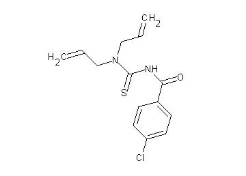4-chloro-N-[(diallylamino)carbonothioyl]benzamide