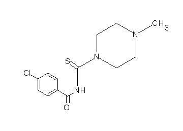 4-chloro-N-[(4-methyl-1-piperazinyl)carbonothioyl]benzamide - Click Image to Close