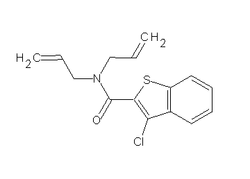 N,N-diallyl-3-chloro-1-benzothiophene-2-carboxamide