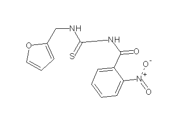 N-{[(2-furylmethyl)amino]carbonothioyl}-2-nitrobenzamide
