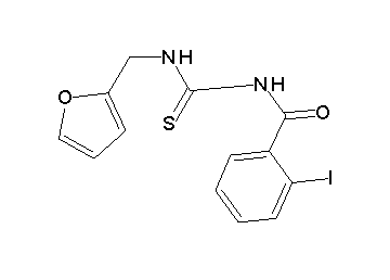 N-{[(2-furylmethyl)amino]carbonothioyl}-2-iodobenzamide