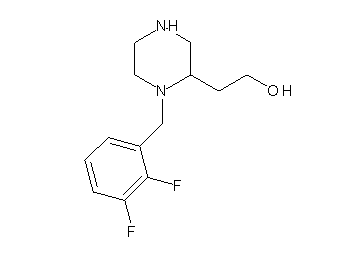 2-[1-(2,3-difluorobenzyl)-2-piperazinyl]ethanol