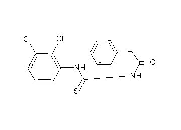 N-{[(2,3-dichlorophenyl)amino]carbonothioyl}-2-phenylacetamide - Click Image to Close