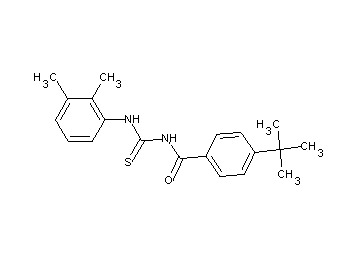4-tert-butyl-N-{[(2,3-dimethylphenyl)amino]carbonothioyl}benzamide
