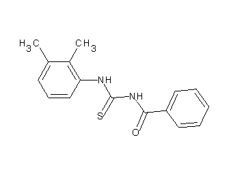 N-{[(2,3-dimethylphenyl)amino]carbonothioyl}benzamide