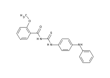 N-{[(4-anilinophenyl)amino]carbonothioyl}-2-methoxybenzamide