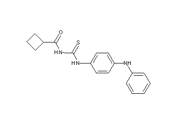 N-{[(4-anilinophenyl)amino]carbonothioyl}cyclobutanecarboxamide