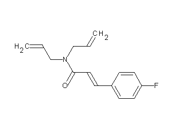 N,N-diallyl-3-(4-fluorophenyl)acrylamide