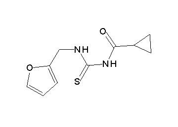 N-{[(2-furylmethyl)amino]carbonothioyl}cyclopropanecarboxamide