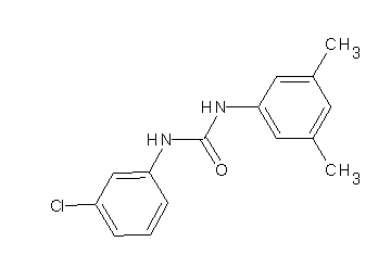 N-(3-chlorophenyl)-N'-(3,5-dimethylphenyl)urea