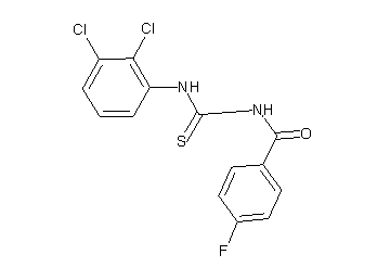 N-{[(2,3-dichlorophenyl)amino]carbonothioyl}-4-fluorobenzamide
