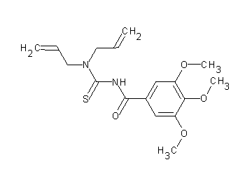 N-[(diallylamino)carbonothioyl]-3,4,5-trimethoxybenzamide