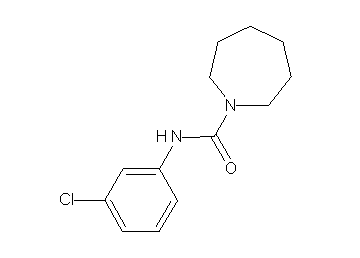 N-(3-chlorophenyl)-1-azepanecarboxamide