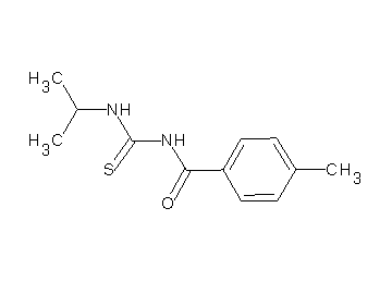 N-[(isopropylamino)carbonothioyl]-4-methylbenzamide