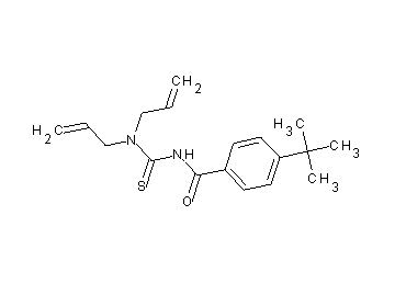 4-tert-butyl-N-[(diallylamino)carbonothioyl]benzamide