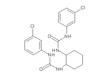 N',N'''-1,2-cyclohexanediylbis[N-(3-chlorophenyl)urea]