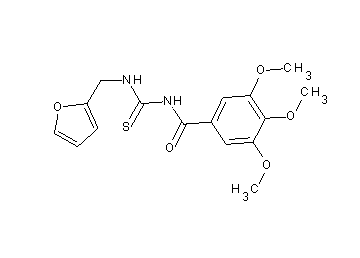 N-{[(2-furylmethyl)amino]carbonothioyl}-3,4,5-trimethoxybenzamide