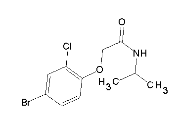 2-(4-bromo-2-chlorophenoxy)-N-isopropylacetamide