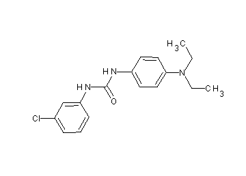 N-(3-chlorophenyl)-N'-[4-(diethylamino)phenyl]urea