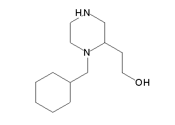 2-[1-(cyclohexylmethyl)-2-piperazinyl]ethanol