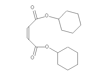 dicyclohexyl 2-butenedioate