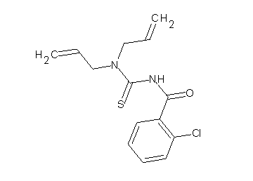 2-chloro-N-[(diallylamino)carbonothioyl]benzamide