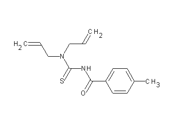 N-[(diallylamino)carbonothioyl]-4-methylbenzamide