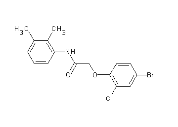 2-(4-bromo-2-chlorophenoxy)-N-(2,3-dimethylphenyl)acetamide