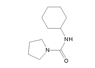 N-cyclohexyl-1-pyrrolidinecarboxamide