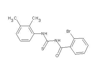 2-bromo-N-{[(2,3-dimethylphenyl)amino]carbonothioyl}benzamide