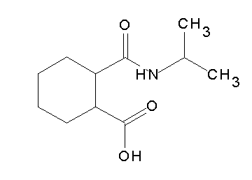 2-[(isopropylamino)carbonyl]cyclohexanecarboxylic acid