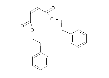 bis(2-phenylethyl) 2-butenedioate