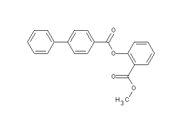2-(methoxycarbonyl)phenyl 4-biphenylcarboxylate