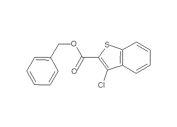 benzyl 3-chloro-1-benzothiophene-2-carboxylate