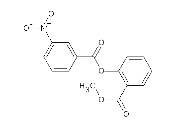 methyl 2-[(3-nitrobenzoyl)oxy]benzoate - Click Image to Close