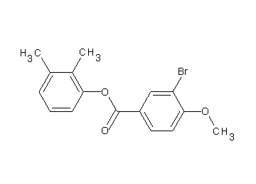 2,3-dimethylphenyl 3-bromo-4-methoxybenzoate - Click Image to Close