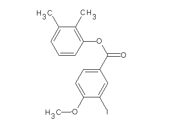 2,3-dimethylphenyl 3-iodo-4-methoxybenzoate