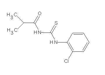 N-{[(2-chlorophenyl)amino]carbonothioyl}-2-methylpropanamide - Click Image to Close