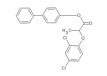 4-biphenylyl 2-(2,4-dichlorophenoxy)propanoate